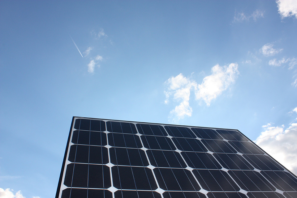 PV Anlage bei B+M Elektrotechnik GmbH & Co.KG in Halle
