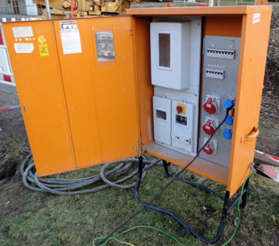 Baustromkasten bei B+M Elektrotechnik GmbH & Co.KG in Halle