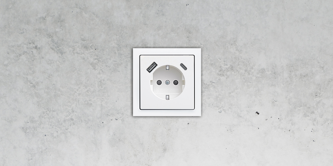 SCHUKO® USB-Steckdose bei B+M Elektrotechnik GmbH & Co.KG in Halle
